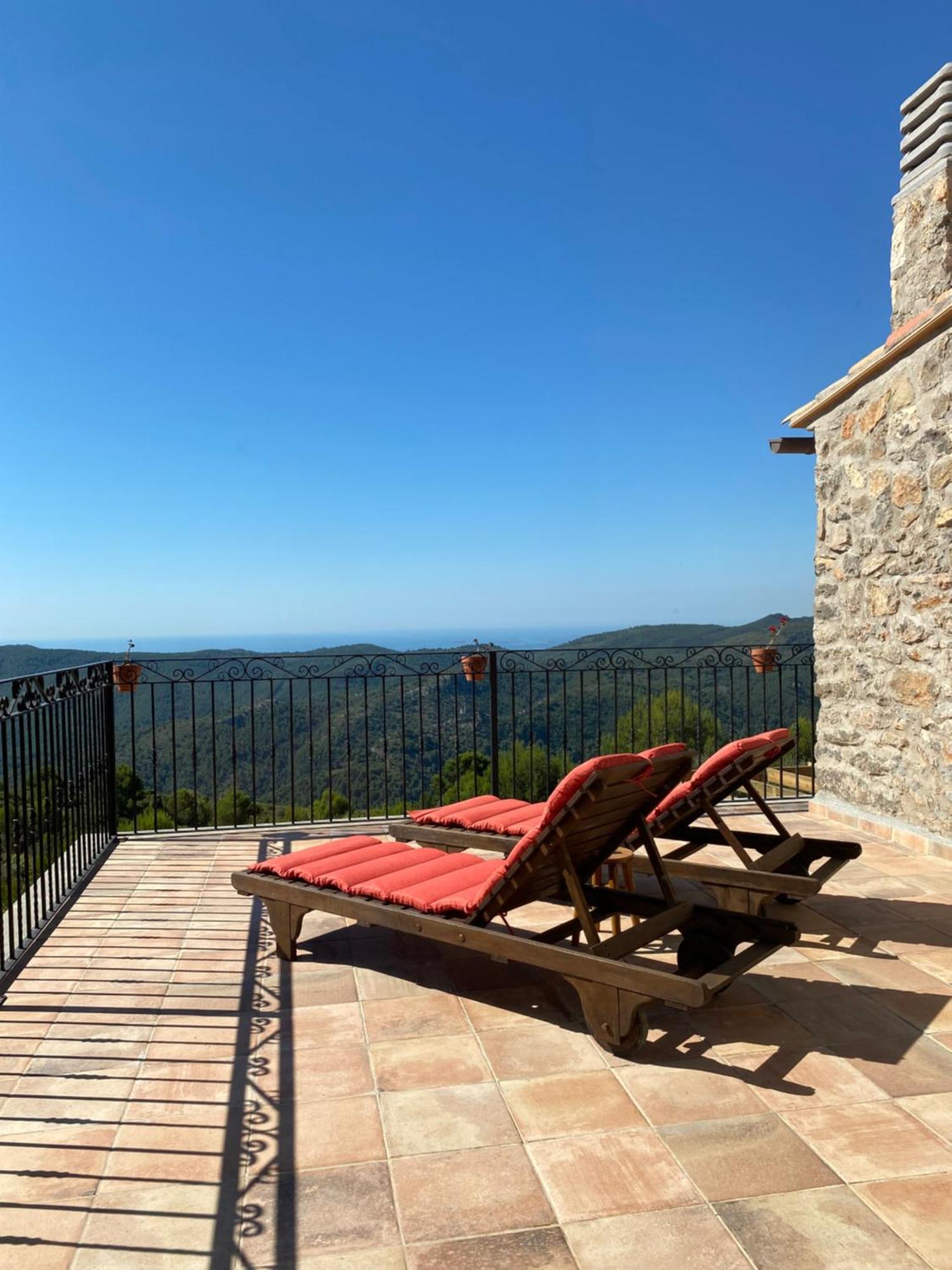 La Cueva De Miravet - Villa De Lujo En La Cima De La Montana Con Vistas Al Mar กาบาเนส ภายนอก รูปภาพ