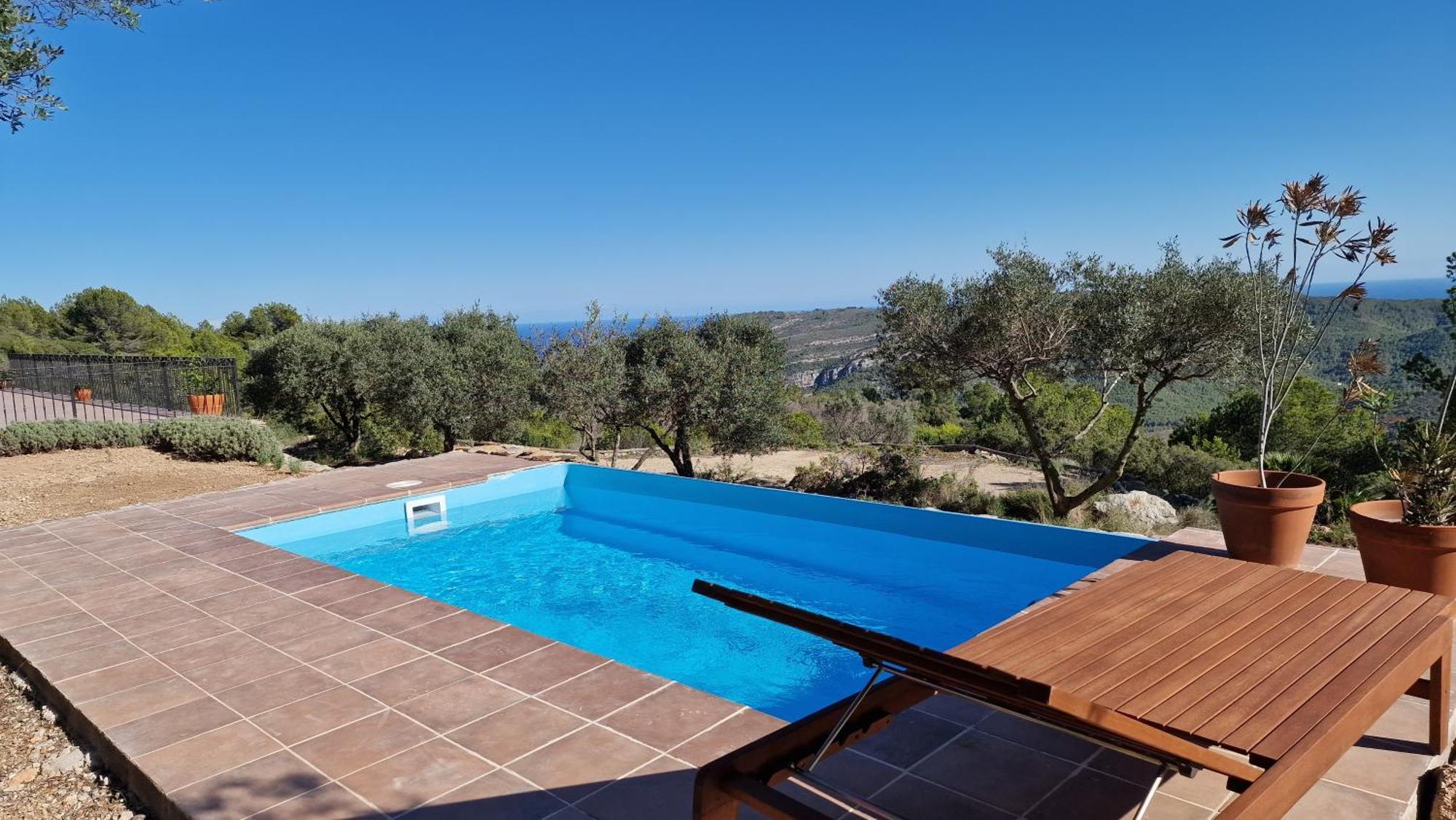 La Cueva De Miravet - Villa De Lujo En La Cima De La Montana Con Vistas Al Mar กาบาเนส ภายนอก รูปภาพ