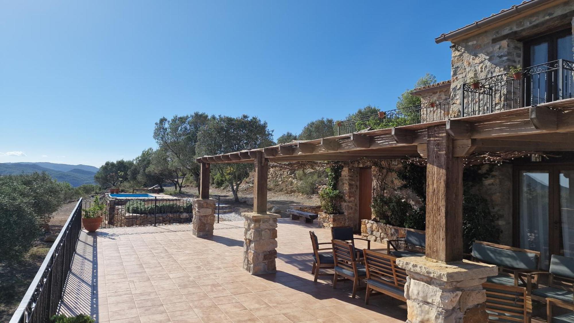 La Cueva De Miravet - Villa De Lujo En La Cima De La Montana Con Vistas Al Mar กาบาเนส ภายนอก รูปภาพ